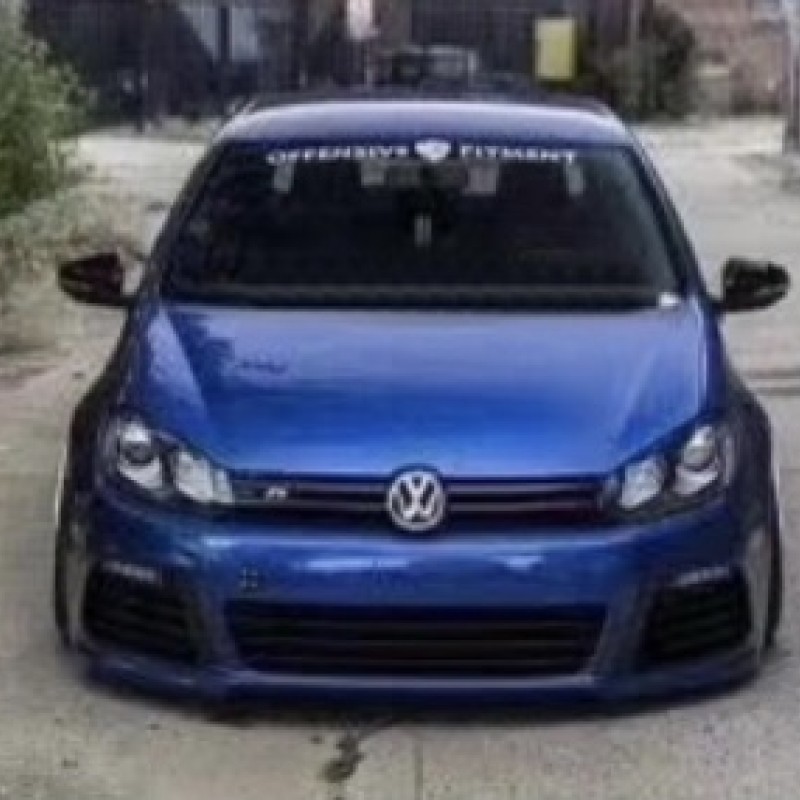 Front Bumper suitable for VW Golf VI 6 MK6 (2008-2013) R20 style with drl   Front Bumper suitable for VW Golf VI 6 MK6 (2008-2013) R20 style with drl