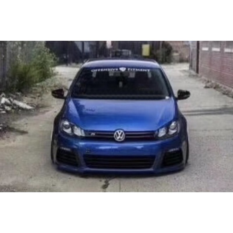 Front Bumper suitable for VW Golf VI 6 MK6 (2008-2013) R20 style with drl 