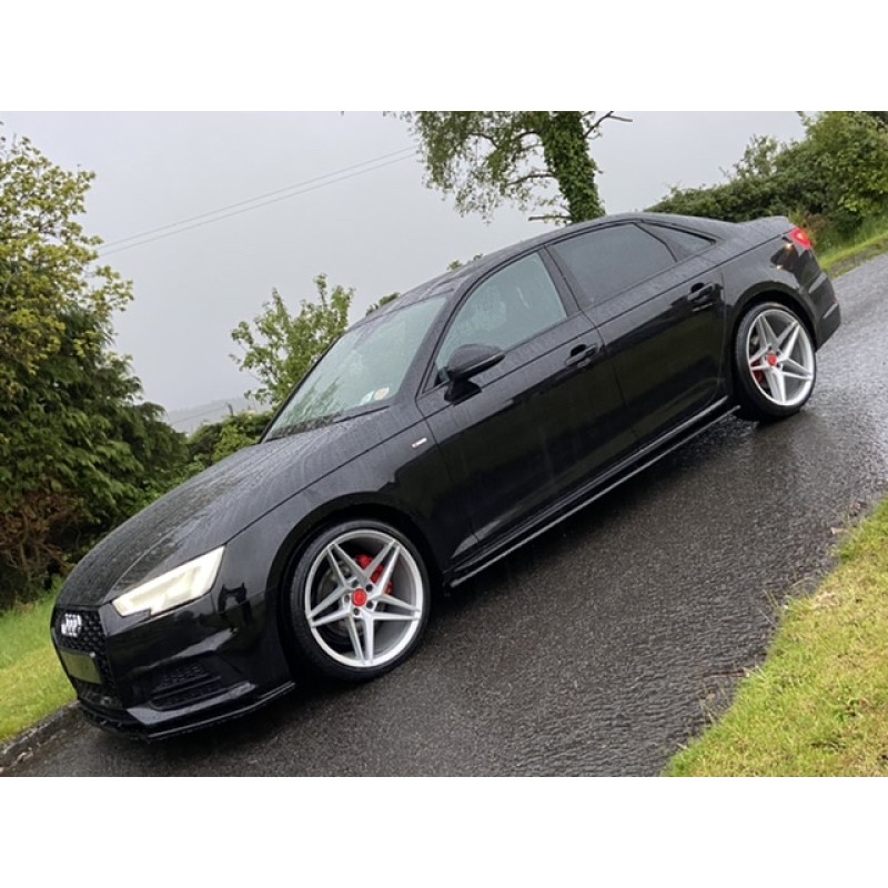  19” veemann vfs46 alloys 5x112 , hyper silver  9.5 wide full set of 4 wheels new in boxes