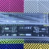 Carbon number plate surrounds oblong 1 pair 