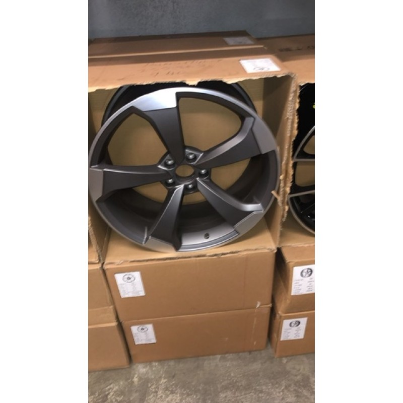 20” ttr grey 5x112 alloys & tyres package full set of 4