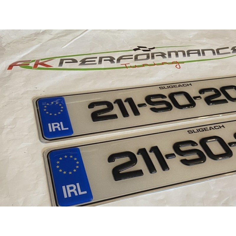 FKGEL034 Plates 1 pair ultimate small font gels Donegal style 