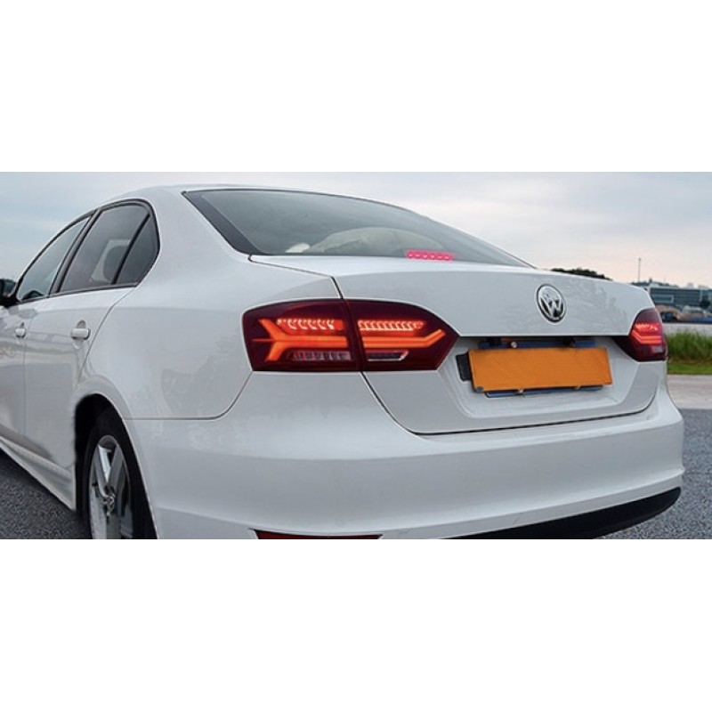1 x vw jetta mk6 2011-2014 tail lights led with flowing dynamic indicators 