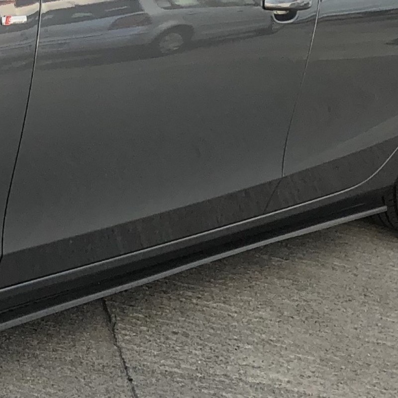 1 x pair maxton Side skirt extensions for 2011-2015 Audi A6 (se & sline).  1 x pair maxton Side skirt extensions for 2011-2015 Audi A6 (se & sline).