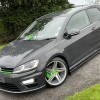 Vw golf Mk7 2012 - 2015 led headlights conversion Gtd style 1 pair dynamic chrome 7.5 style 