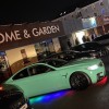 New led under glow exterior car lighting kit control via app on phone 4 piece strip