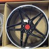19” veemann Vfs46  5x112 9.5 all round gloss black alloys & tyres package full set of 4  