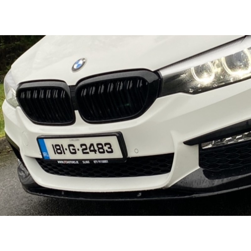 Bmw g30 5 series 2018 - 2021 black kidney grills 1 pair 