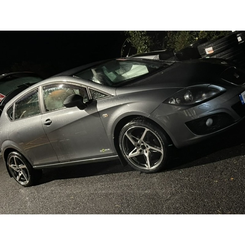  18” Riverz polished  grey / polished mirror face alloys & tyres package 5x112 full set of 4  