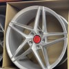 19” veemann Vfs46  5x112 9.5 all round silver alloys & tyres package full set of 4  