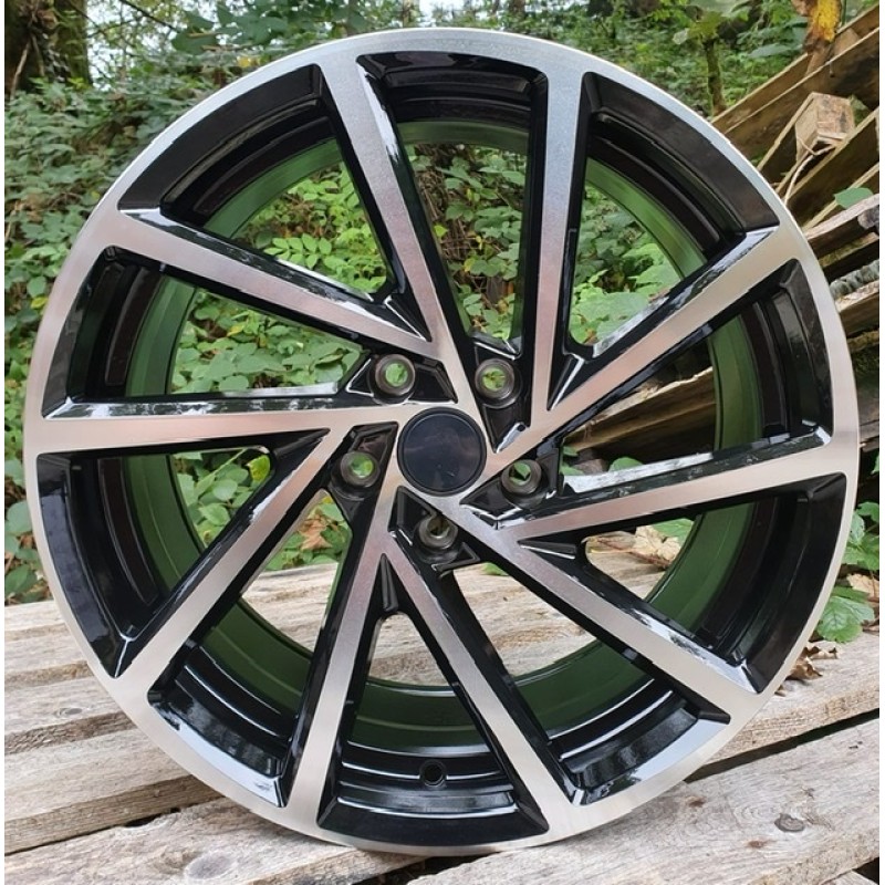  18” Spiel alloys & tyres package 5x112 full set of 4 suit golf caddy Jetta Passat Skoda seat etc 