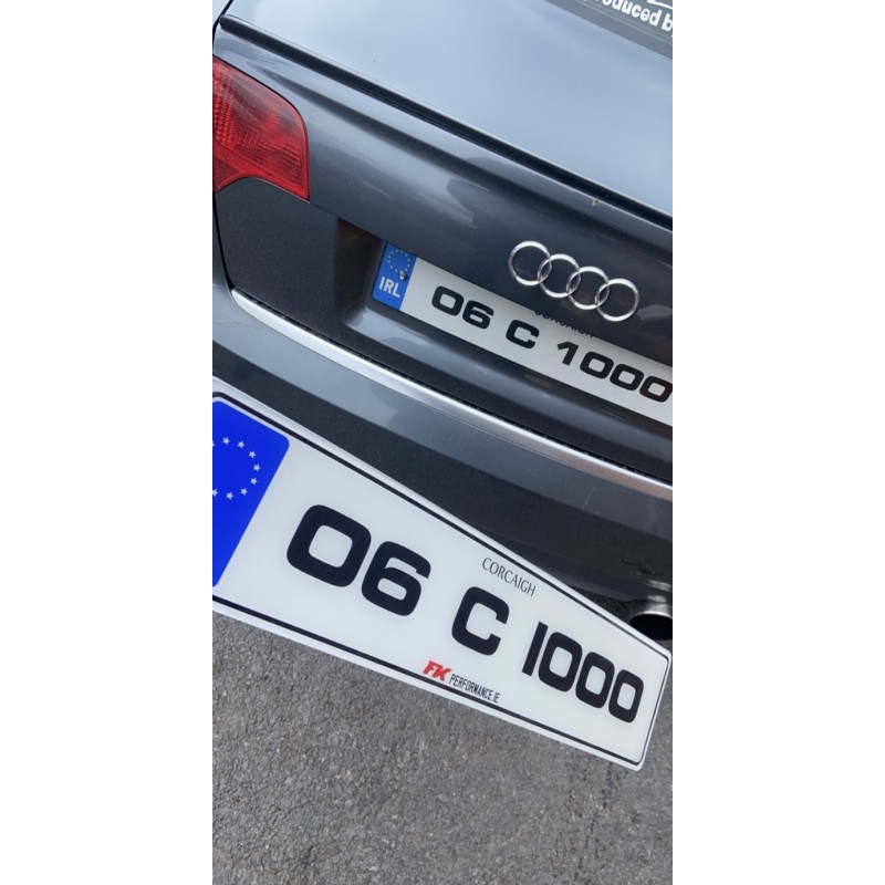 FK01113 Number plates, 1 pair. FK01113 Number plates, 1 pair.