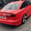 2012+ Audi A6 saloon  small boot lip spoiler gloss black ready to fit 