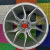 19” veemann spider  9.5 all round  5x112 alloys & tyres package full set of 4  