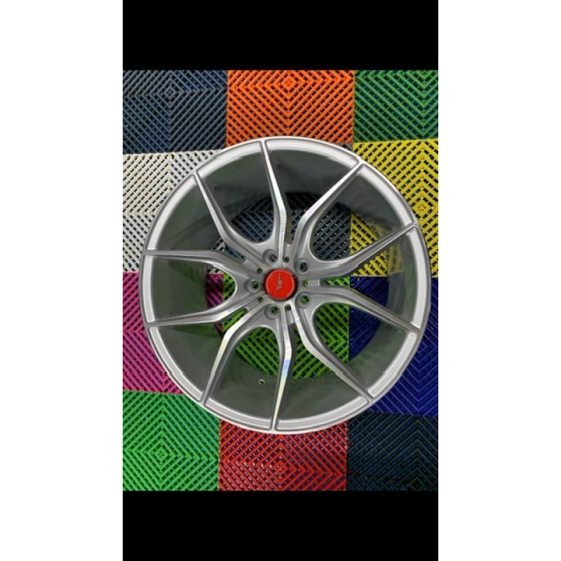 19” veemann spider  9.5 all round  5x112 alloys & tyres package full set of 4  
