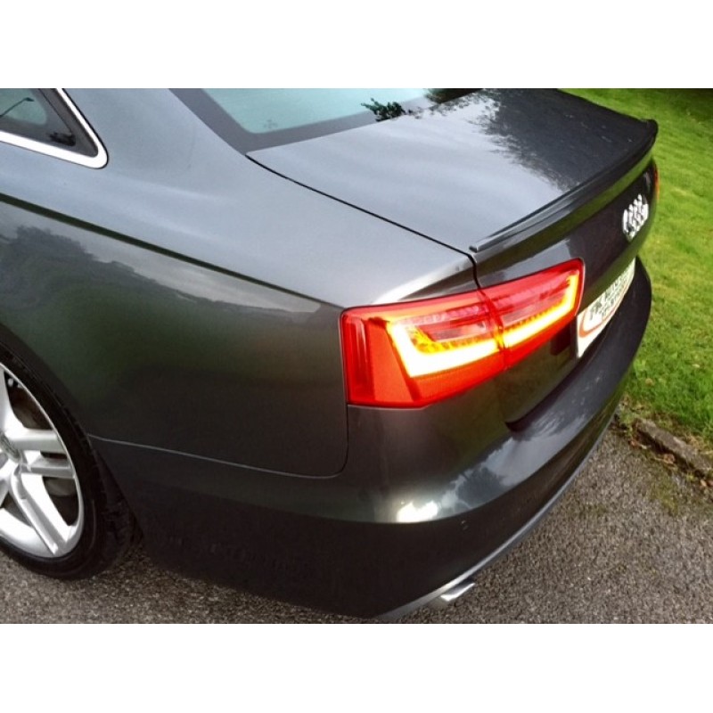 2012+ Audi A6 saloon  small boot lip spoiler