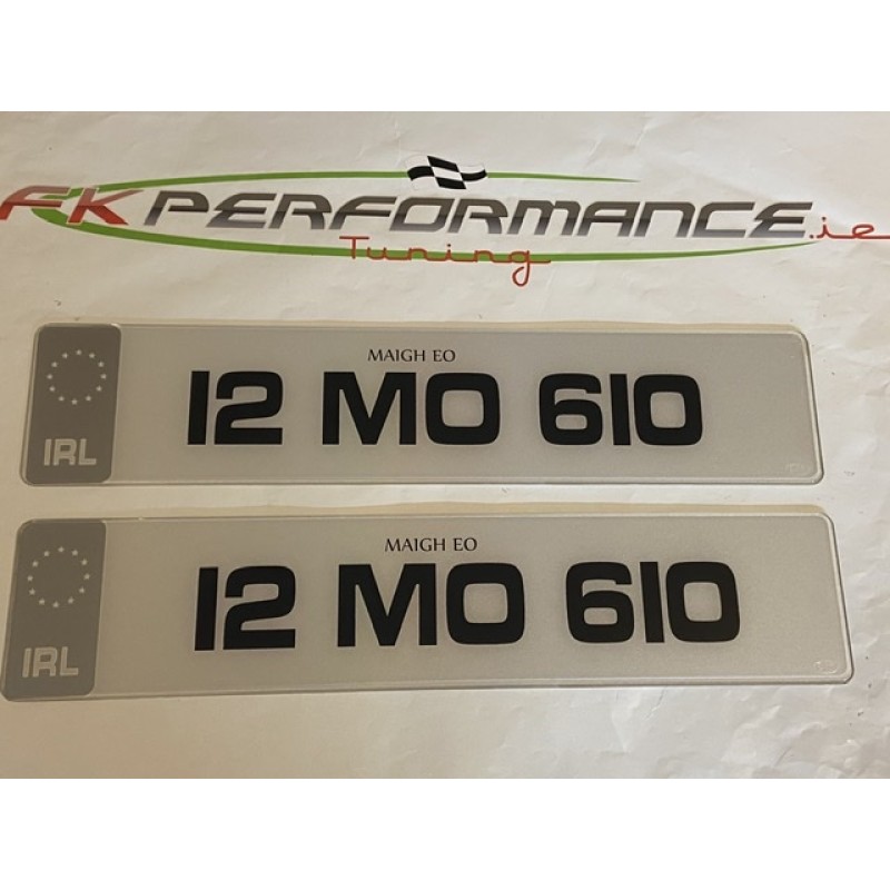 Fk202221 1 pair white plates 