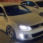 2011 - 2014 Vw jetta gli g l I front bumper complete with all grills & fogs )