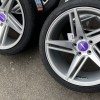  4 x Veemann purple upgrade centre caps 