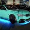 New led under glow exterior car lighting kit control via app on phone 4 piece strip