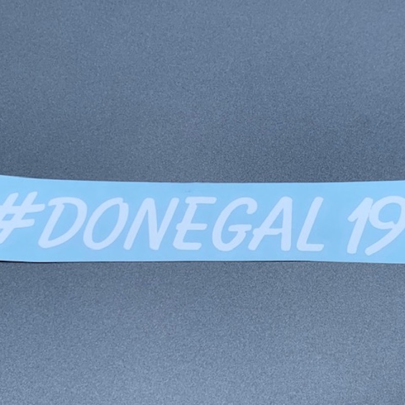 #Donegal20 2022 decal small x1 #Donegal20 2022 decal small x1