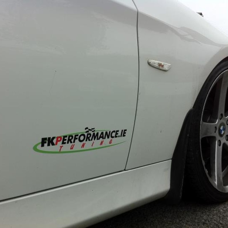 FKPerformance.ie Door Decal small x2 [white]