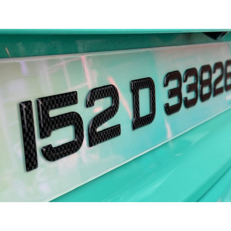FKGEL24 carbon  plates with neo colour changing background Plates, 1 pair FKGEL24 carbon  plates with neo colour changing background Plates, 1 pair