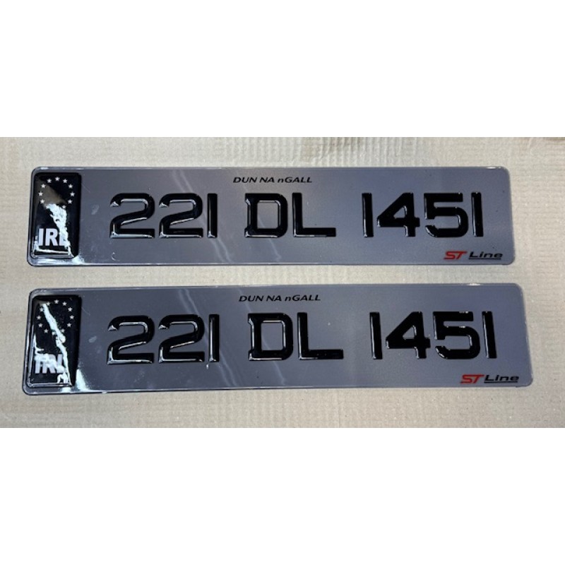 FKGEL123 smoked tinted gel Plates 1 pair