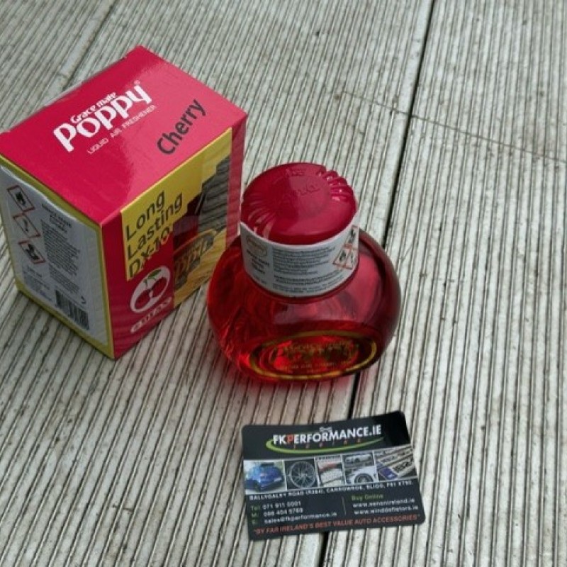 poppy air freshener cherry x1 poppy air freshener cherry x1