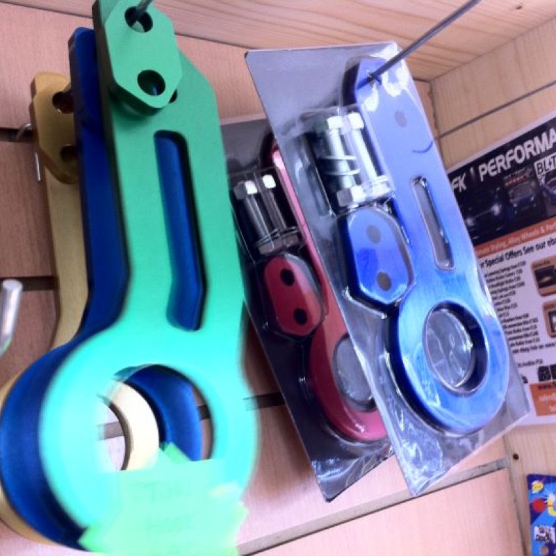 BLUE JDM TOW HOOK REAR X 1  BLUE JDM TOW HOOK REAR X 1