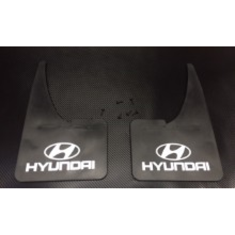 Hyundai mudflaps 1 pair Hyundai mudflaps 1 pair