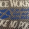 'If in doubt flat out' Colin mcRae memorial sticker (blue) x1 
