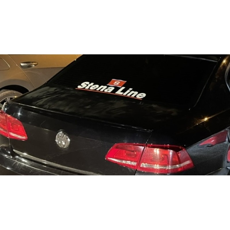 Fkpw031 windscreen sticker white stena 