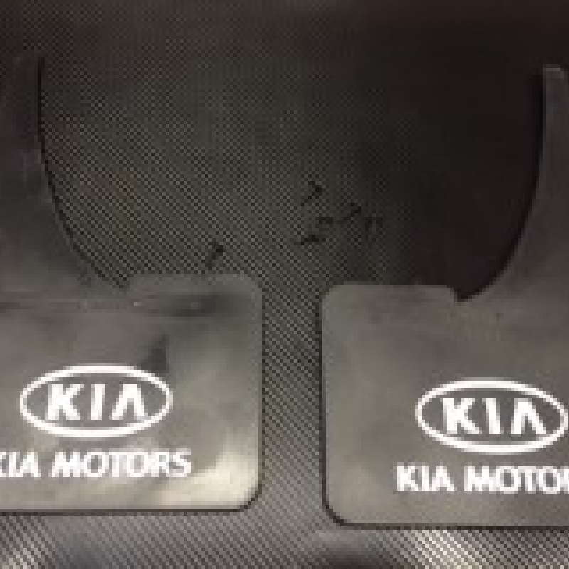 KIA Mudflaps 1 pair  KIA Mudflaps 1 pair