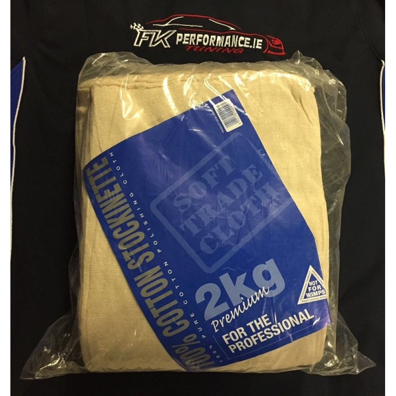 TRADE PACK ULTIMATE STOCKINETTE MUTTON COTTON POLISHING CLOTH 2KG