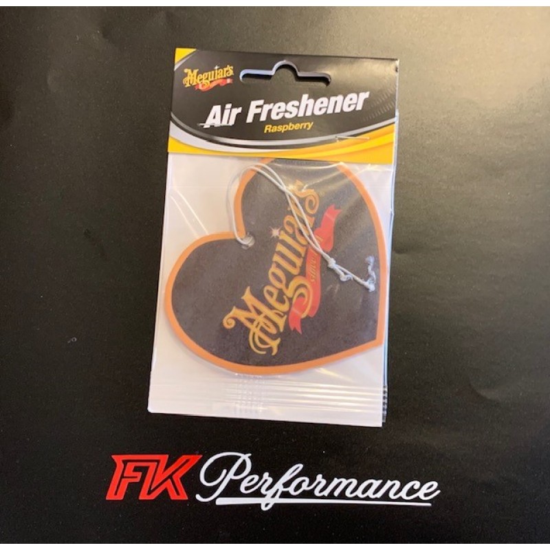 Meguiars hanging air freshener, raspberry x1 