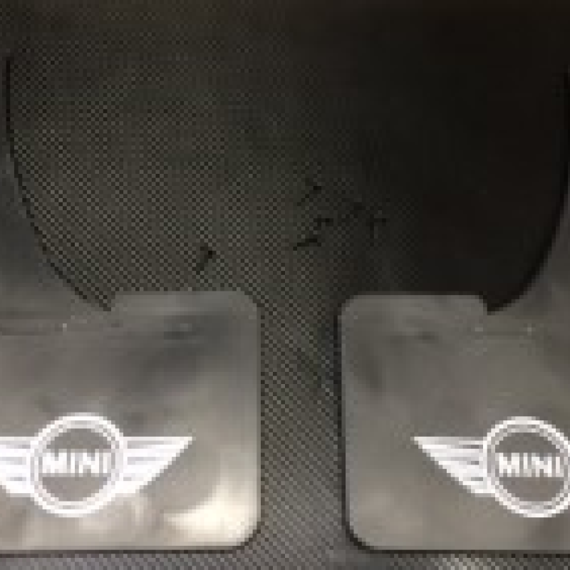 MINI Mudflaps 1 pair  MINI Mudflaps 1 pair