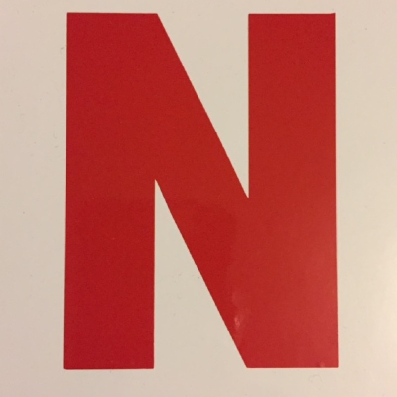 N plates miniature 1 pair N plates miniature 1 pair