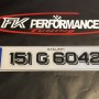 FKGP34 gel number with black drop shadow  plates 1 pair