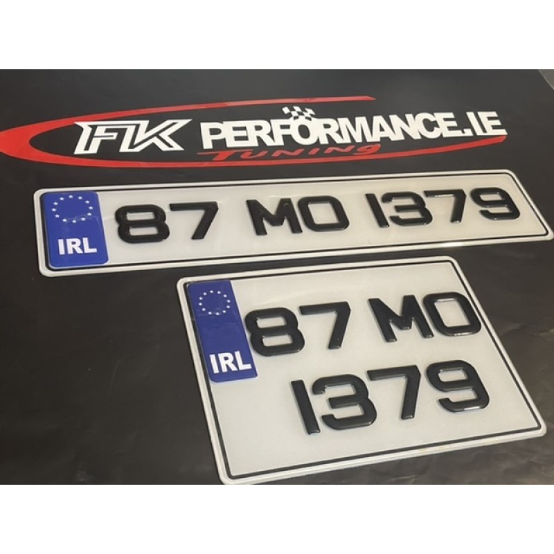 FKGP36 gel number plates  1 x square & 1 x normal oblong , 4x4 , jap , Landcruiser etc 1 pair FKGP36 gel number plates  1 x square & 1 x normal oblong , 4x4 , jap , Landcruiser etc 1 pair