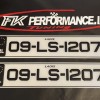 FKGP40 irl gel number plates Donegal style with border black Editton irl 1 pair FKGP40 irl gel number plates Donegal style with border black Editton irl 1 pair