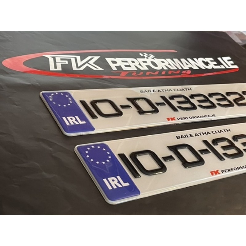 FKGEL122 Fk performance logo Gel logo with m corners Plates, 1 pair FKGEL122 Fk performance logo Gel logo with m corners Plates, 1 pair