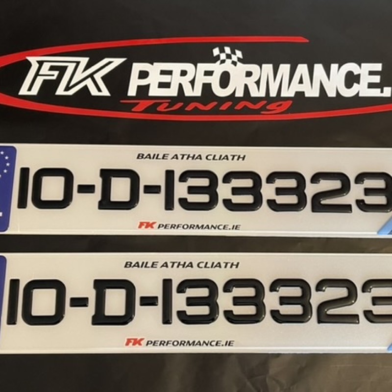 FKGEL122 Fk performance logo Gel logo with m corners Plates, 1 pair FKGEL122 Fk performance logo Gel logo with m corners Plates, 1 pair