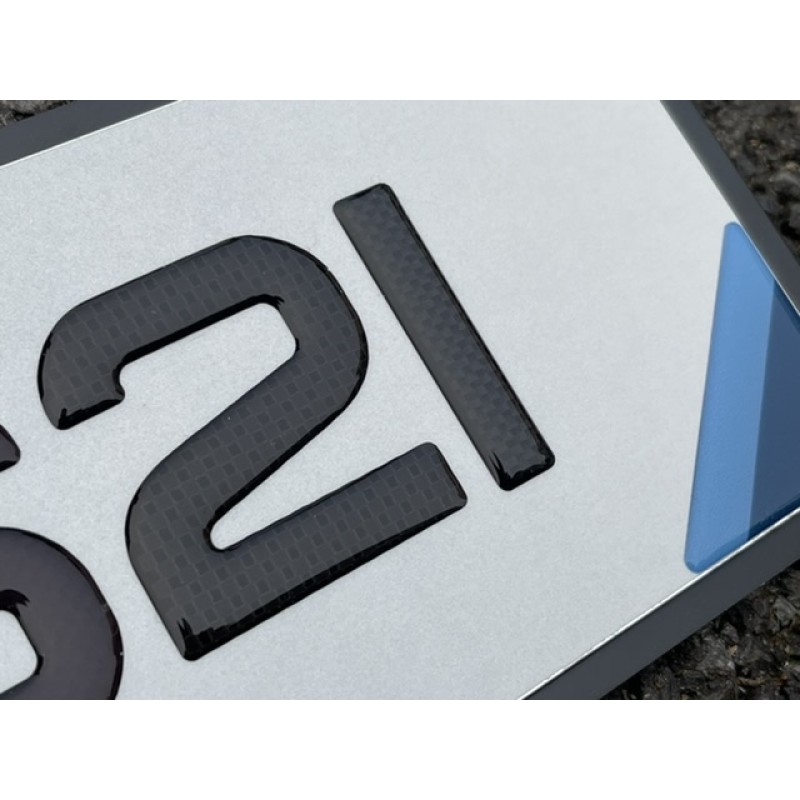 FKGP21 metal plates gel carbon digits with m logo Plates, 1 pair FKGP21 metal plates gel carbon digits with m logo Plates, 1 pair
