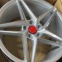   19” veemann Vfs46 silver 5x112 9.5 alloys only x 4 