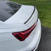 2019 -2022 Audi A6 c8 4dr carbon fibre boot lip spoiler x 1 