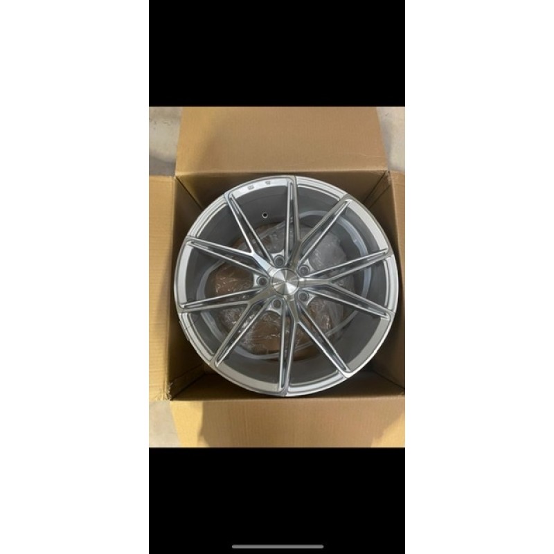   19” veemann vfs silver 5x112 9.5 all round x 4 