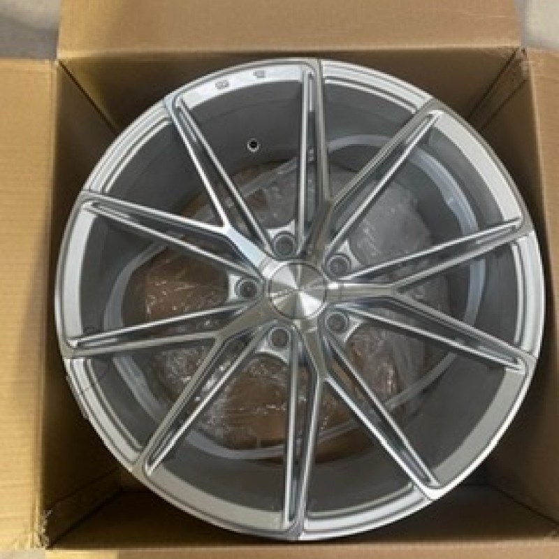 19” veemann vfs silver 5x112 9.5 all round x 4    19” veemann vfs silver 5x112 9.5 all round x 4