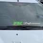 Fk performance 2022 Irish tri colour windscreen decal x1