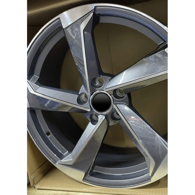   18” ttrs twist grey  5x112  alloys only x 4 